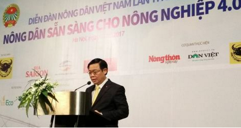 Phó Thủ tướng Vương Đình Huệ dự diễn đàn nông dân Việt Nam
